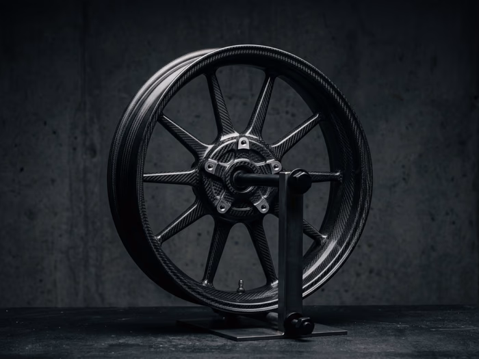 Carbon-Motorradfelge